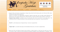 Desktop Screenshot of kaapsehoopguesthouse.co.za